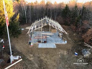Prefab Trusses Speed Up Construction Time