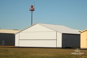 Steel Truss Designs Create Stronger Airplane Hangars