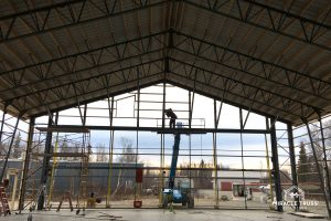 Clear Span Trusses Give You Heights of 30 Feet or More