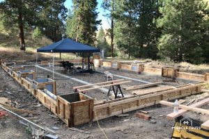 Our Kit Buildings can be set up with or without a concrete foundation.