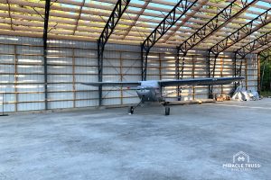 A Pre-Fab Hangar can save you plenty in storage fees.